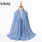 Muslim 2021 New Chiffon Hijab Scarf Women Solid Color Soft Long Shawls and Wraps Islamic Head Scarves Fashion turbante mujer