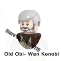 Disney Luke Skywalker Ahsoka Tano Building Block Yoda Obi-Wan Kenobi Sith Kylo Ren Count Dooku Starkiller Brick Figure Toy