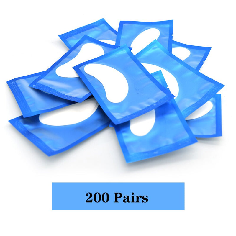200/400Pairs Hydrogel Patches Eyelash Extension Patch Eyelashes Patch Lash Extension Supplies Under Eye Patches Eye Pads Patch