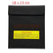 1Pcs Fireproof RC LiPo Li-Po Battery Fireproof Safety Guard Safe Bag Charging Sack Battery Safety Guard Silver Two size Hot!