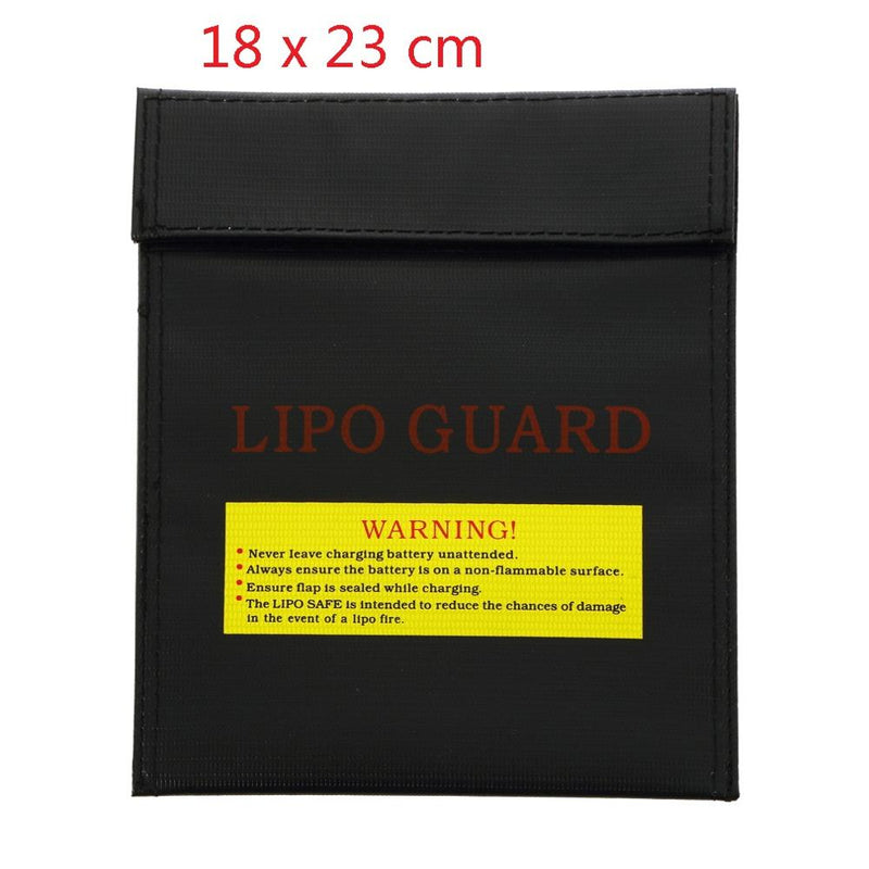 1Pcs Fireproof RC LiPo Li-Po Battery Fireproof Safety Guard Safe Bag Charging Sack Battery Safety Guard Silver Two size Hot!