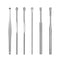 6pcs Ear Wax Remover Ear Cleaning Kit Ear Pick Earpick Ear Cleaner Spoon Care Ear Clean Tool for Baby Adults Ear Care Set