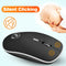 iMice Wireless Mouse Silent Computer Mouse 1600 DPI Ergonomic Mause Noiseless Sound USB PC Mice Mute Wireless Mice for Laptop