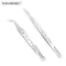 NAGARAKU Eyelash Extension Tweezers False Eyelashes Makeup Stainless Steel Professional Tweezer 3D Accurate Pincet
