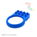 Big Building Blocks Pipeline Playground Spin Parts Slide Ladder Gear Swing Compatible Bricks Baby Assemble Interactive Toys Gift