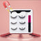 3Pairs Magnetic Lashes 3D Mink Eyelashes Wholesale Fake Eyelashes Magnetic Eyeliner With Tweezer Makeup Set For Beauty Faux Cils