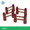 Blocks Amusement Park Accessory Slide Ladder Swing Seesaw Carousel Big Large-particle City Building Children&