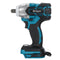 Drillpro Brushless Cordless Electric Impact Wrench Rechargeable 1/2 inch Wrench Power Tools Compatible for Makita 18V Battery
