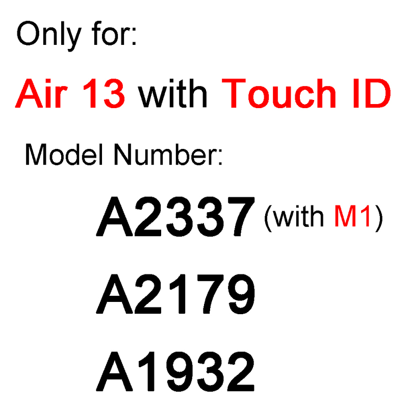 Screen Protector for MacBook Air 13 M1 M2 Pro 13 14 15 16 Bar Max 11 12 Cover Skin HD Film Soft Guard A2681 A2337 A2338 A2442 ID