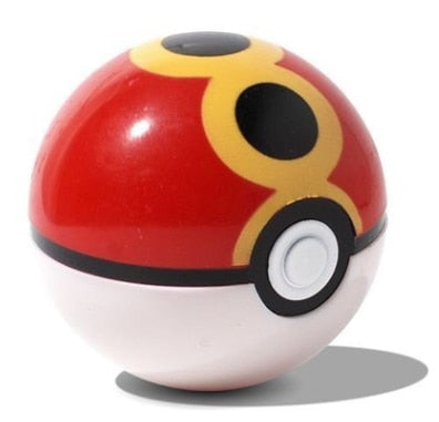 1Pc Pokeball + 1pc Free Random Figures Inside 1:1 Anime Action &amp; Toy Figures Christmas Gift for Children