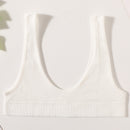 Sexy Seamless Bra Wire Free Brassiere Rib Bralette Women&