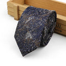 61 Colors Jacquard Striped Plaid Paisley Necktie 6cm Polyester Male Narrow Tie Skinny Tuxedo Suit Shirt Gift For Men Accessory