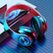 Headsets Gamer Headphones Blutooth Surround Sound Stereo Wireless Earphone USB With MicroPhone Colourful Light PC Laptop Headset