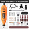 HILDA Electric Drill Grinder Engraver Pen Grinder Mini Drill Electric Rotary Tool Grinding Machine Accessories