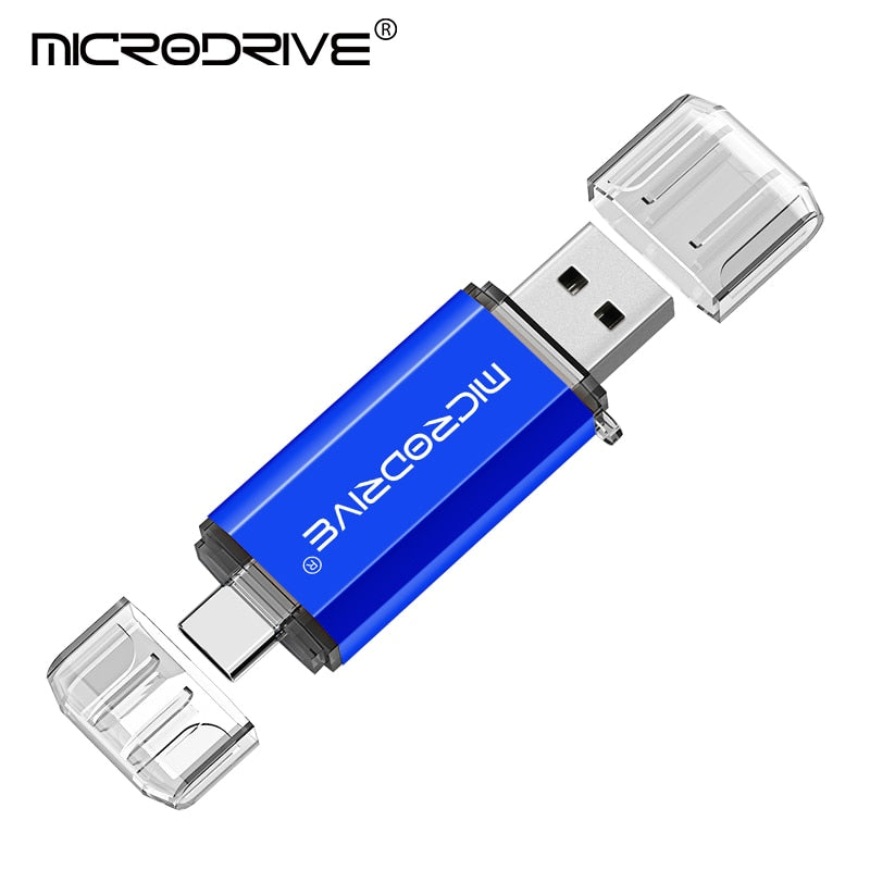 OTG USB Flash Drive Type C Pen Drive 512GB 256GB 128GB 64GB 32GB USB Stick 16gbPendrive for Type-C Device