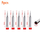 5Pcs/Set 900m-T-I 900M-T-B Welding Tool Lead-Free Soldering Iron Head Bit for Welding Accessories Soldering Iron Tip
