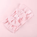 32 Colors Cable Bow Baby Headband for Child Bowknot Headwear Cables Turban for Kids Elastic Headwrap Baby Hair Accessories