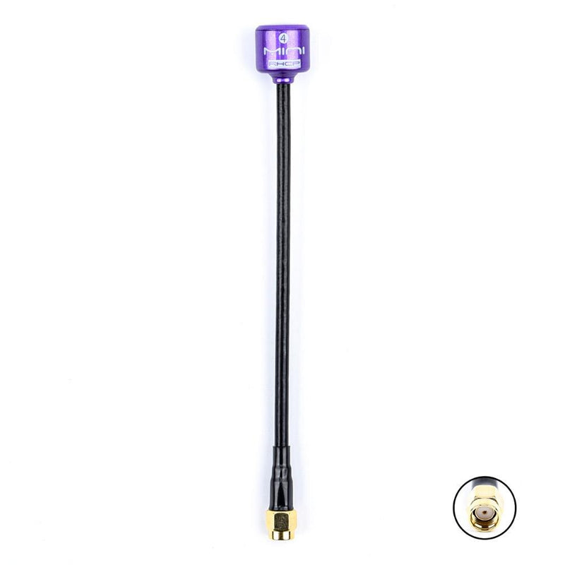 5.8G BlackSheep / Lollipop 4 RHCP Antenna High Gain 2.8Dbi FPV Transmitter/Receiver SMA/RP-SMA/MMCX/UFL for RC FPV Racing