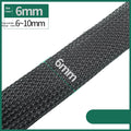 Dropship 1/5/10/50/M Black Insulated Braid Sleeving 4/6/8/10/12/14/20/25mm Tight PET Wire Cable Gland Protection Cable Sleeve