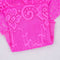 Fashion Sexy Full Lace Panties Transparent Women Briefs Female Hollow Out Low Cut Panty Breathable Bow Wholesale Underwear