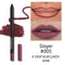 1PC Matte Lipsticks Pen Natural Waterproof Lip Liner Pencil Contour Makeup Sexy Brown Lip Stick Long Lasting Cosmetic Tools