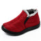 Women Boots Ultralight Winter Shoes Women Ankle Botas Mujer Waterpoor Snow Boots Female Slip On Flat Casual Shoes Plush Footwear