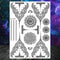 Sexy Black Henna Temporary Tattoos For Women Girls Body Art Decoration Fake Jewelry Chains Waterproof Mandala Flower Tatoos Kit