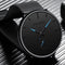 2022 Mens Fashion Minimalist Watches Men Business Casual Quartz Watch Simple Male Stainless Steel Mesh Band Clock reloj hombre