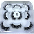 2022 New 5 pairs natural false eyelashes fake lashes long makeup 3d mink lashes eyelash extension mink eyelashes short eyelashes