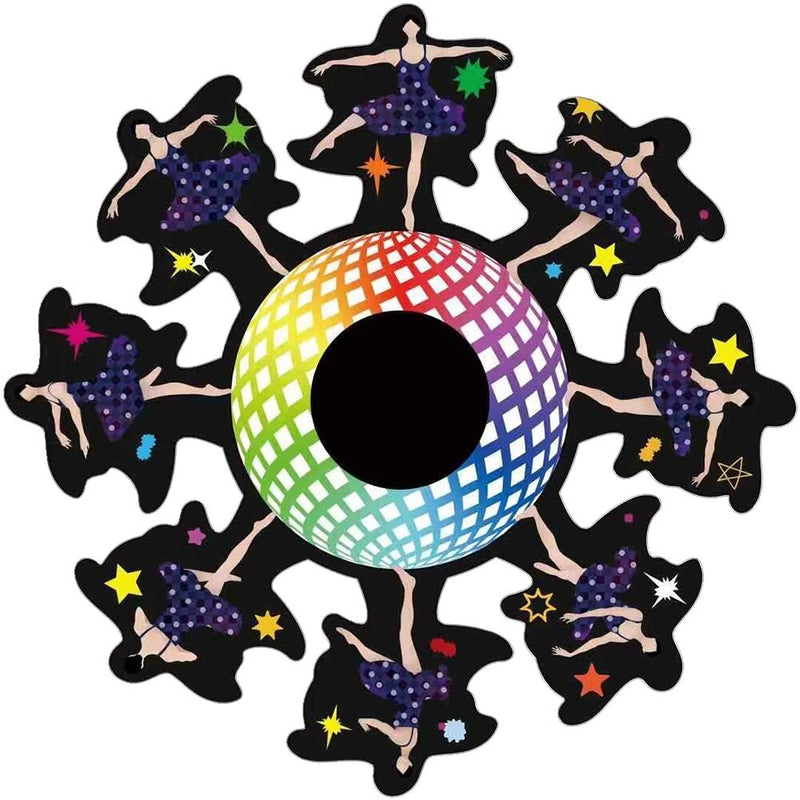 Fingertip Spinning Top Cartoon Animated Special Effects Dynamic-Running Fidget Spinner Rotating Hand Spinner Relieves Stress Toy