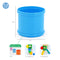 Blocks Amusement Park Accessory Slide Ladder Swing Seesaw Carousel Big Large-particle City Building Children&