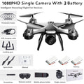 2021 New JC801 UAV HD Professional Dual Camera Remote Control Helicopter 4K Dual Camera Drone Aerial Photography Quadcopter WIFI