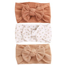 3pcs/lot Cable Knit Baby Girl Headband Bandeau Bebe Nylon Headbands for Newborn Girls Elastic Hair Band Baby Hair Accessories
