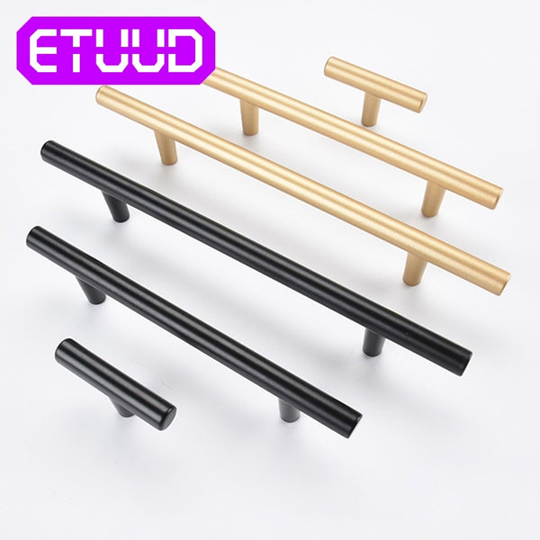 Modern Cabinet Shoe Rack Pull Simple Style Furniture Bedroom Closet Drawer Handle Aluminum Alloy, Gold Locker Wine Cabinet Knob