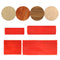 2Pcs Rubber Roller Brush Imitation Wood Graining Wall Painting Home Decoration Art Embossing DIY Brushing Painting Tools Sets