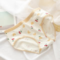 2021 Women&#39;s Cotton Underwear Japanese Cute Briefs Mid Waist Seamless Underpants Cute Cartoon Panties Female Cotton Lingerie