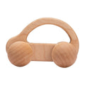 1PC Baby Toy Beech Wood Blocks Cartoon Car Educational Montessori Toys Children Teething Play Gym Baby Birthday Gift Products