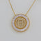 Hot Sale A-Z Initials 3 Colors Chooses Micro Pave CZ Letter Pendant Necklaces For Women Charm Chain Family Jewelry Gift