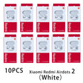 3/6/10 Pieces Xiaomi Redmi AirDots 2 Noise Reduction with Mic AI Control White Redmi AirDots S True Wireless Headset Wholesale