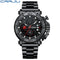 CRRJU Watch for Men Top Brand Luxury Big Dial Stainless Steel Waterproof Chronograph Wristwatches with Date Relogio Masculino