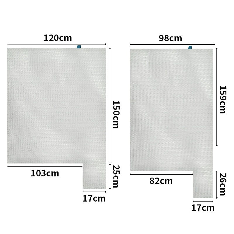 Meijuner Lazy Sofa Cover Liner Bag White Mesh Guts Bag without Fillings /Inner for Bean Bag Cover Furniture Cover
