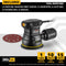 DEKO 280W/320W/350W Random Orbit Sander with 8 Hole 125mm Sandpaper and Variable Speed Sander Power Tools (DKSD28Q1)