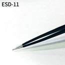 Anti-static precision tweezers set stainless steel ESD tweezers electronic repair soldering iron tool
