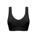 Women&#39;s seamless Bra No pad Brassiere Underwear chest sleep yoga sports bra vest Big Size Top Cotton Bralette