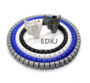 8/10/15/20/25mm 1m Line Organizer Pipe Protection Spiral Wrap Winding Cable Wire Protector Cover Tube（without  wire-finder）
