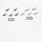 20D/30D Mink Super Cluster Eyelash Extension Natural 3D Russian Volume Faux Eyelashes Individual Lashes Makeup Cilia Cilias