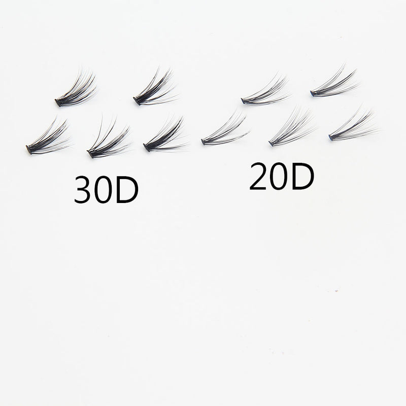 20D/30D Mink Super Cluster Eyelash Extension Natural 3D Russian Volume Faux Eyelashes Individual Lashes Makeup Cilia Cilias