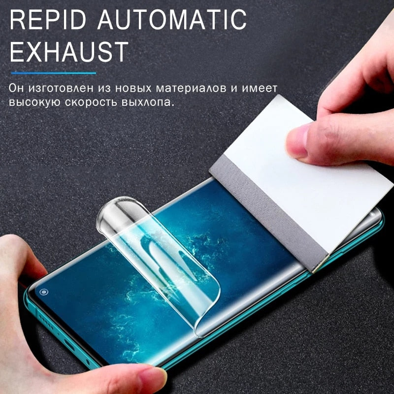 9999D Hydrogel Film For Xiaomi Redmi Note 10 9S 9 8 7 Pro 9A Note 10 11 Pro Screen Protector mi 11T 10T 9T Poco X3 Pro Not Glass