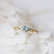 Huitan Simple Heart Ring For Women Female Cute Finger Rings Romantic Birthday Gift For Girlfriend Fashion Zircon Stone Jewelry