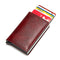 Custom Name Wallet 2022 New Man Wallet Card Holder Smart Wallet Business Card Holder Rfid Wallet Aluminum Box Credit Card Holder